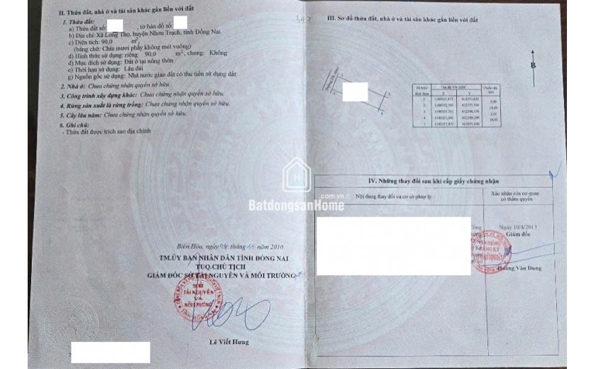 Đất mặt tiền dự án Hud Nhơn Trạch giá rẻ tháng 8/2025 - Đầu tư lời ngay